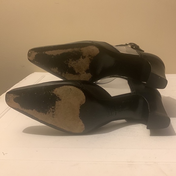 Jil Sander Women's Ankle-Strap Pointed-Toe Pumps Size 6 - Picture 5 of 15